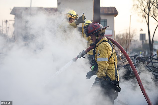 Experts warn that drought-like conditions and high winds have created the perfect conditions for wildfires to break out and spread quickly