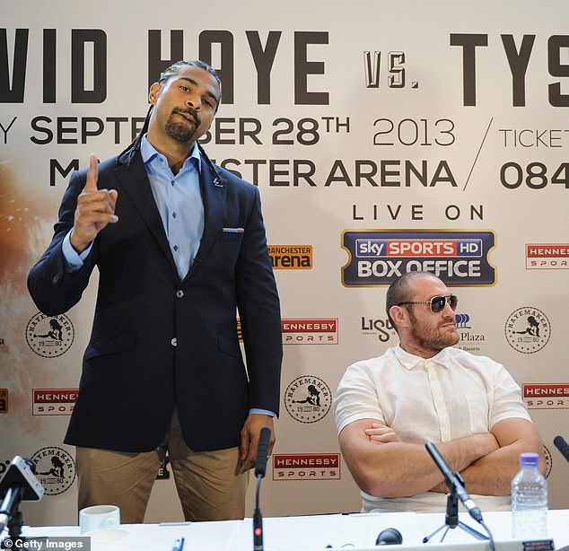 But after Haye was forced to withdraw twice due to injury, Fury claimed he was quitting the sport