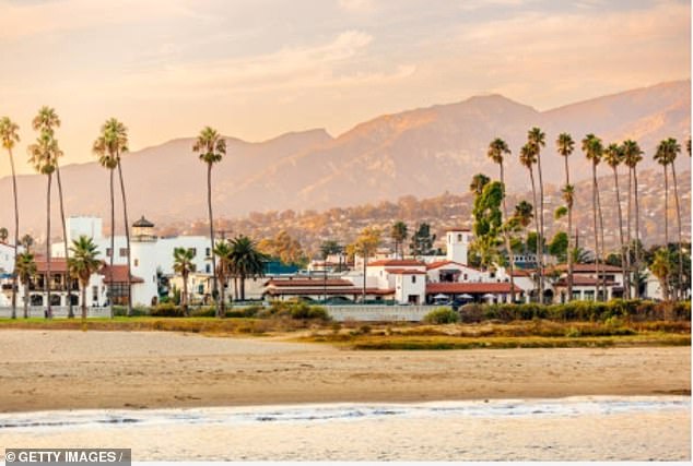 A look at the beautiful city of Santa Barbara, which is full of white Spanish-style buildings