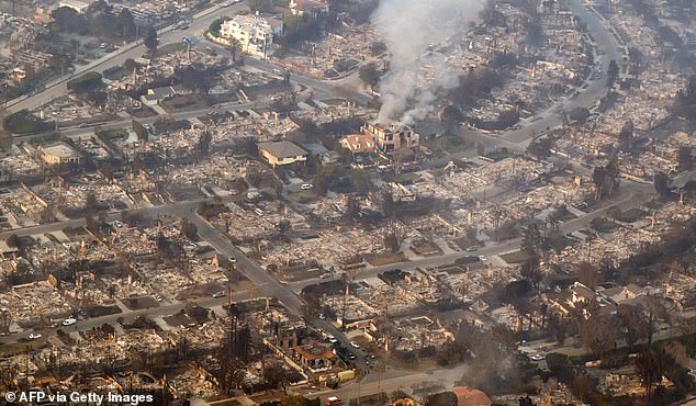 Large parts of Los Angeles have been lost to the fires. Experts predict it could cost more than $150 billion and take a decade to rebuild the city.