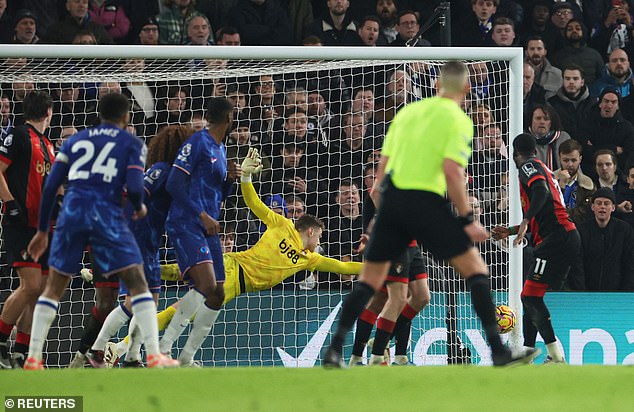 The Blues captain found the bottom corner from a free kick deep into stoppage time