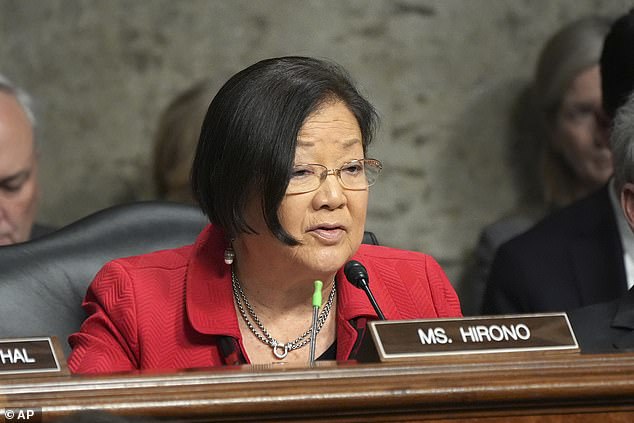 Sen. Mazie Hirono, D-Hawaii, raised allegations that Hegseth was drunk at work