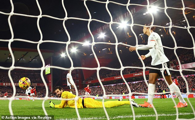 Both Alisson and Virgil van Dijk made mistakes in the run-up to Wood's opening goal