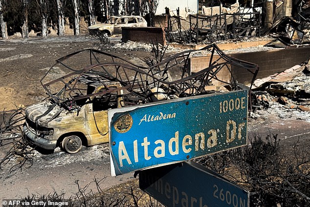 Altadena was reduced to rubble during the Eaton fire