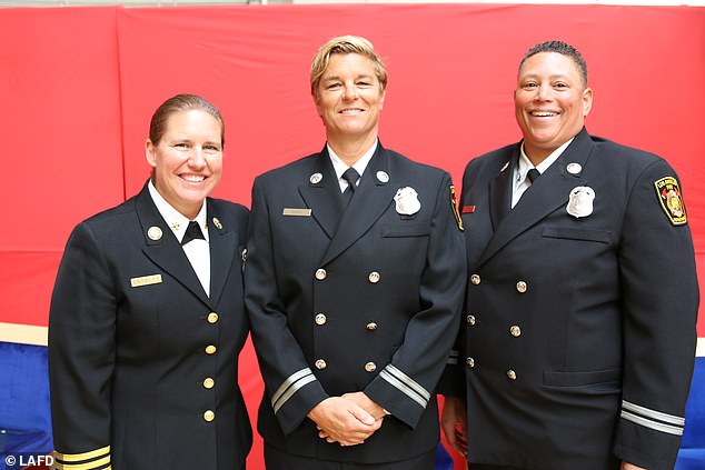 She specifically targeted Fire Chief Kristin Crowley, Training and Support Bureau Commander Jaime Brown and Deputy Chief of the Equity and Human Resources Bureau Kristine Larson