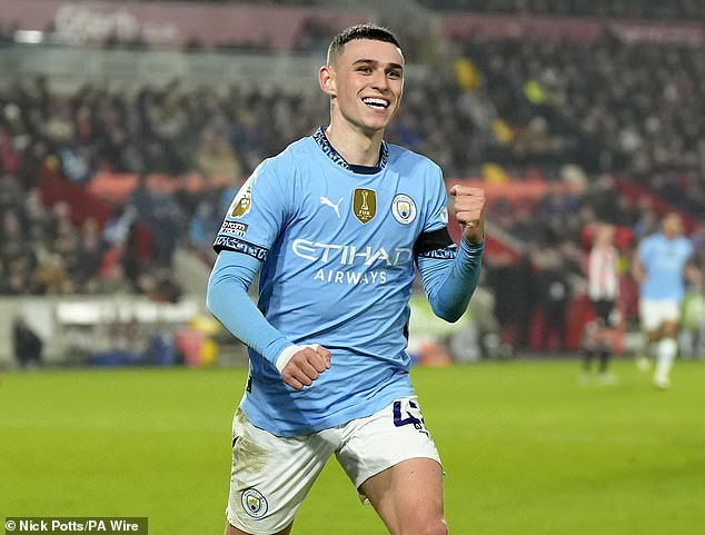 Phil Foden scored twice after a hat-trick in the same game last season, but it was not enough