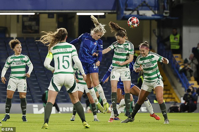 Celtic women had a difficult time in the Champions League against teams like Chelsea