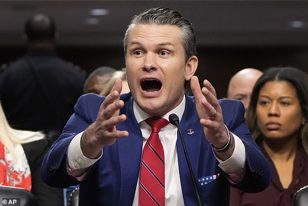 Pete Hegseth, President Donald Trump's pick to become Secretary of Defense, appears before the Senate Armed Services Committee