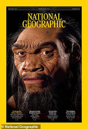 Denisovan's facial reconstruction is featured on the February 2025 cover of National Geographic