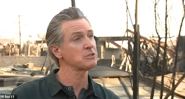 1736913454 644 Slick haired Gavin Newsom gets ripped for awkward swagger move during