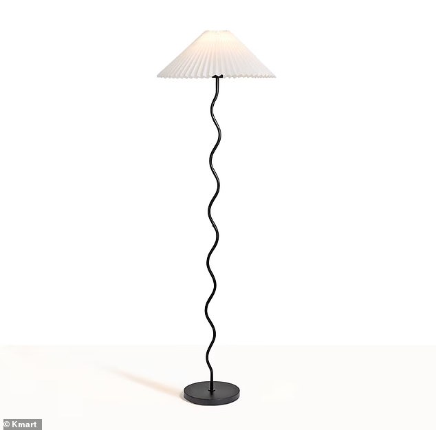 I've been eyeing a similar fluted floor lamp for years but couldn't justify paying $479 for it. Well, now Kmart has released a budget-friendly version for just $49