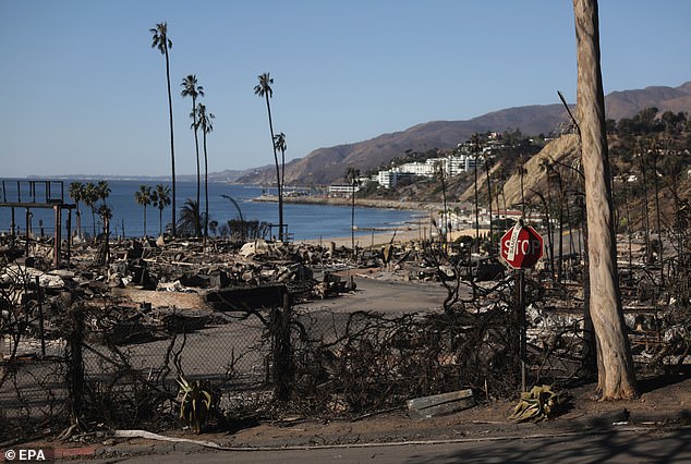 The bruised and battered city of Los Angeles remains on high alert as the extreme weather events that sparked apocalyptic infernos intensify once again