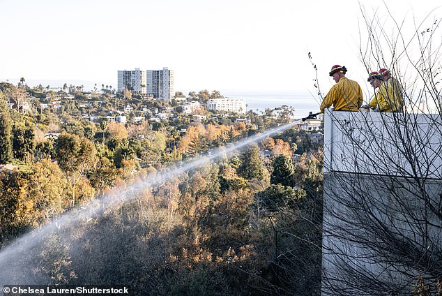 The sources added that once many of the firefighters returned, some were called off again the next day because there were not enough operable installations.