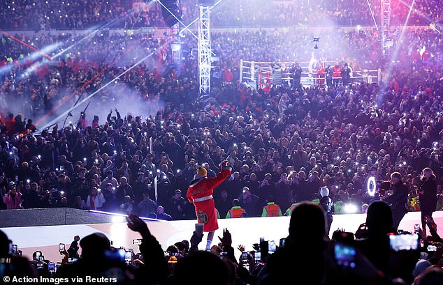 The Tottenham Hotspur Stadium, which will host Tyson Fury's 2022 fight with Derek Chisora, is one of two stadiums being considered to host the fight