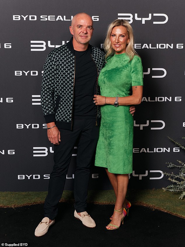 Tania told the Herald Sun on Wednesday she was 'very happy' with her boyfriend Marcus Kelly during an appearance at the Australian Open. The couple made their relationship public in 2024. Both in the photo