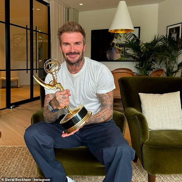 David's Beckham documentaries – released in October 2023 – received five Emmy nominations and also a BAFTA nomination