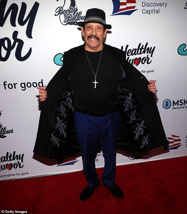 “Right now, as far as prisoners getting paid – pros and cons, whatever it is – right now, Kim, you're worried about the people who have lost everything,” Trejo said; pictured in 2023 in West Hollywood