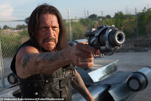 Trejo, who spent years behind bars before becoming an in-demand actor — and who once reportedly worked as a prison firefighter — claimed that most of inmates' wages would go toward restitution, so he didn't think a pay increase mattered; still from Machete Kills (2013)