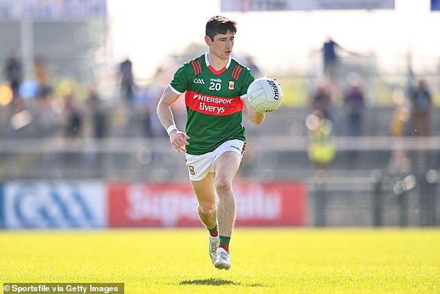 Conor Loftus of Mayo during the GAA Football All-Ireland Senior Championship Round 2 match between Roscommon and Mayo at Dr Hyde Park in Roscommon on June 1 last year