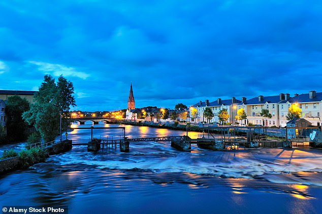 Illustrative image shows Ballina and the River Moy in County Mayo, Ireland