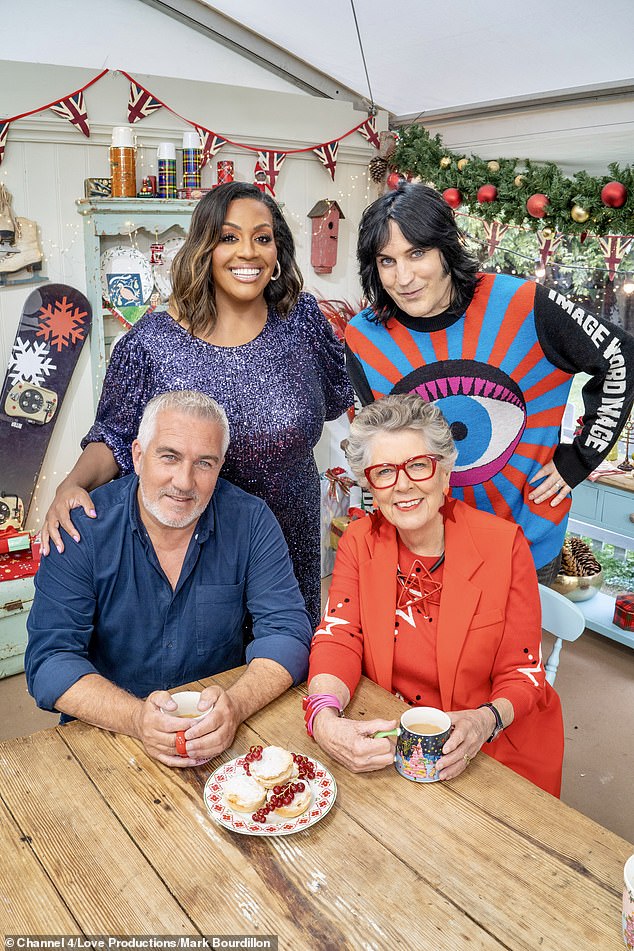 Noel will begin filming series 16 of the Great British Bake Off for Channel 4 this spring, which he co-presents with Alison Hammond.