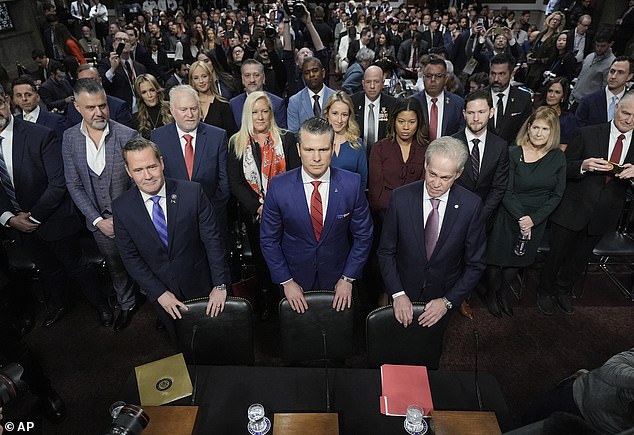 Hegseth, who has been the victim of the most blatant coordinated smear campaign between Democrats and the mainstream media since Brett Kavanaugh's 2018 Supreme Court nomination battle, has been supported by a phalanx of Navy SEALs and veterans.