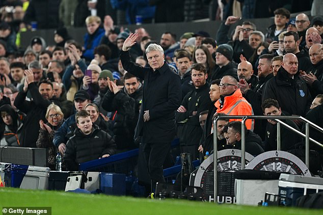 Supporters received him warmly, if somewhat quietly, as he walked out before kick-off