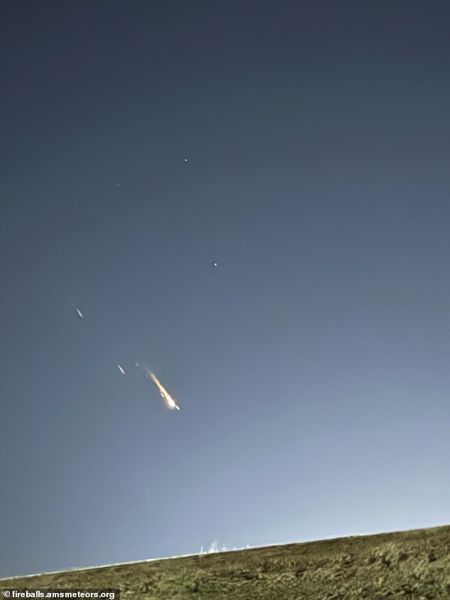 Carlson did not provide any details about the object. The Beijing-operated GaoJing 1-02 satellite fell from space on December 21 (photo). It reentered the Earth's atmosphere over New Orleans and headed north toward Mississippi, Arkansas, and Missouri.