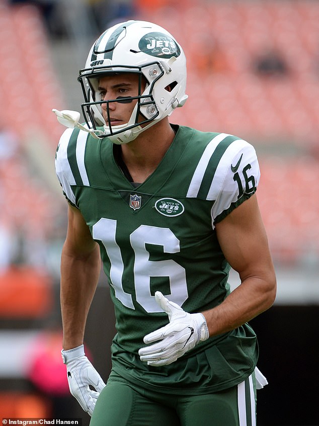 Hansen was drafted by the New York Jets and played in 15 games before being released