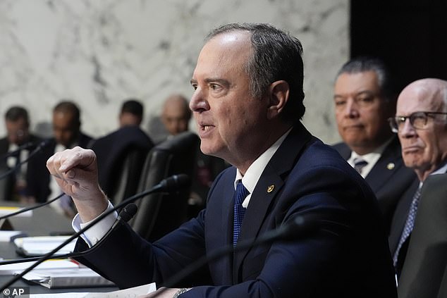 Sen. Adam Schiff, D-Calif., questioned whether Bondi would prosecute special counsel Jack Smith or Liz Cheney