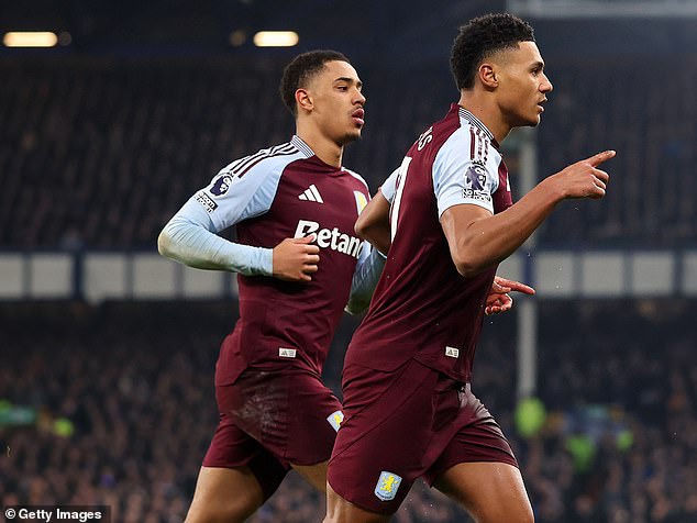 Ollie Watkins' goal was enough to give Aston Villa a 1-0 win at Goodison Park on Wednesday