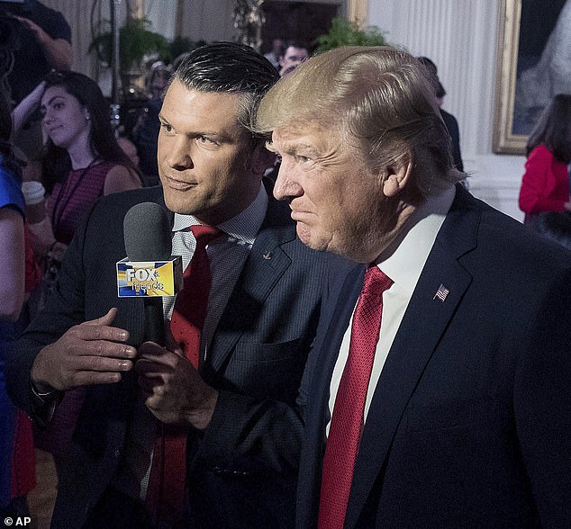 Hegseth is President-elect Donald Trump's nominee for Secretary of Defense. Hegseth previously worked as a TV host, most notably for Fox News