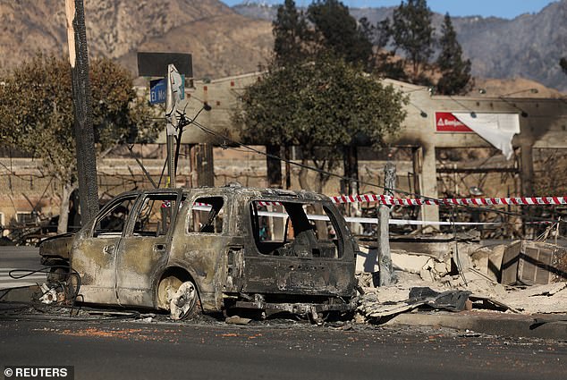 The $25 billion utility said it had discovered a downed conductor in a tower near where a smaller fire broke out Tuesday after an intense storm in Santa Ana.