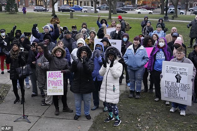 Watts previously spoke at a rally in support of her as she faced the criminal charges that drew national attention, where she told the crowd she was 