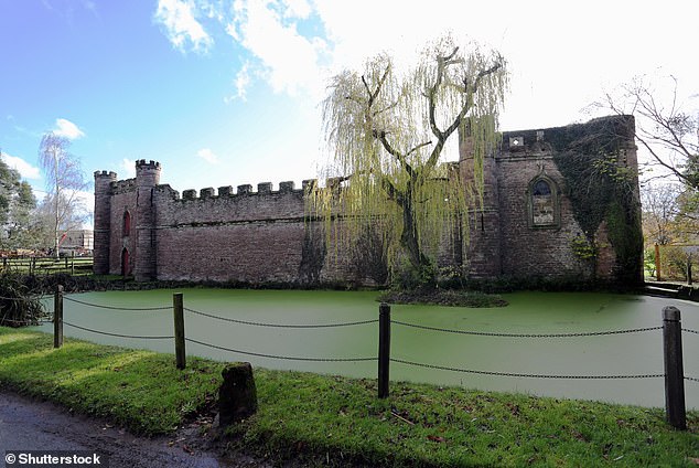 The presenter's former home, a Grade II listed building from the 18th century, has six bedrooms, a swimming pool and 20 hectares of land