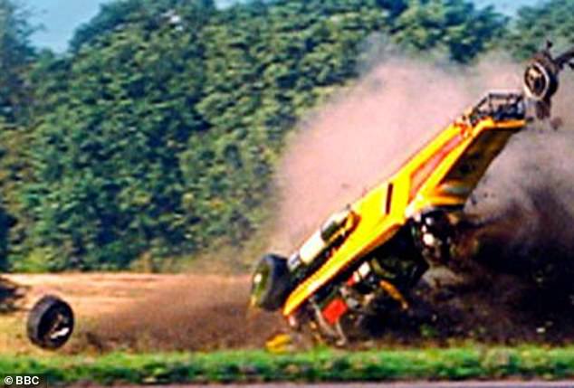 Hammond almost lost his life when he was involved in a 320mph crash while filming a Top Gear stunt at Elvington Airport in York in 2006.