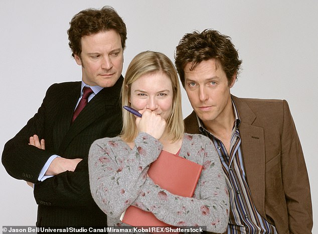 Hugh chatted with his co-star Renee Zellwegger for their latest Vogue interview ahead of the new Bridget Jones film (pictured in 2004 for Bridget Jones: The Edge Of Reason)