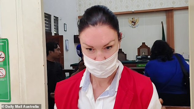 As she was escorted to the Denpasar court on Thursday, Ms Crimmins said she had done 