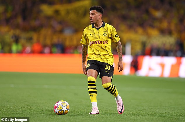 Last season, Dortmund secured a loan move for United outcast Jadon Sancho