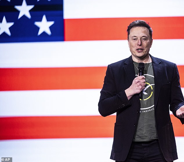 Donaldson's alleged bid for partial ownership of the company comes amid reports that China is in 'secret talks' to sell TikTok to Tesla billionaire Elon Musk (pictured in 2024). Musk acquired his social media platform X, formerly Twitter, in 2022