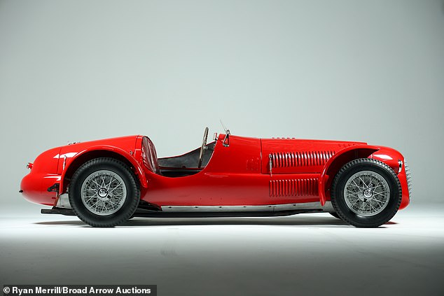 This example has bodywork by Carrozzeria Ansaloni and is one of only two models purchased by the Besana brothers, Ferrari's first customers