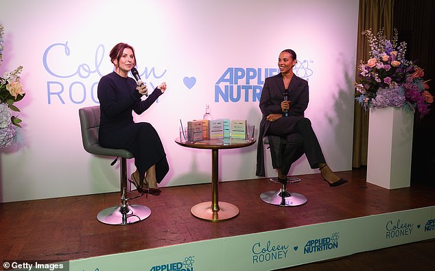 Coleen took part in a Q&A with presenter Rochelle Humes to discuss her partnership with Applied Nutrition