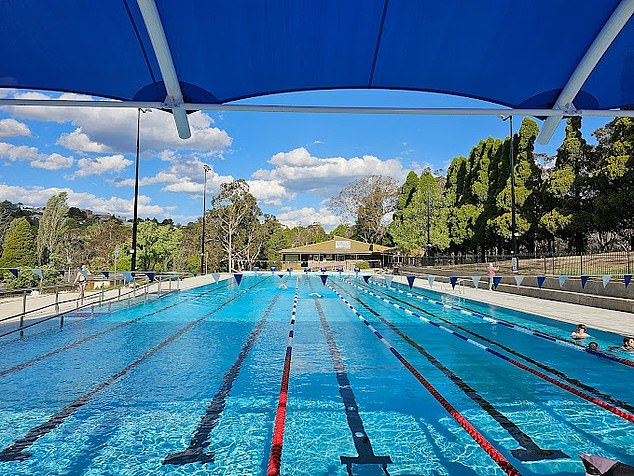 Thongs and G-string swimwear are prohibited at the Katoomba Sports and Aquatic Center (pictured), Springwood Aquatic and Fitness Centre, Blackheath Pool and Glenbrook Swim Center