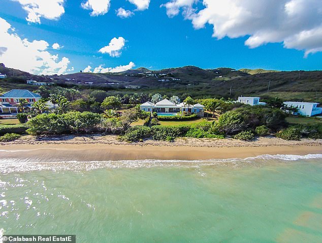 The Bidens stayed at the private home of Bill and Connie Neville, who also rented out their Virgin Island property publicly