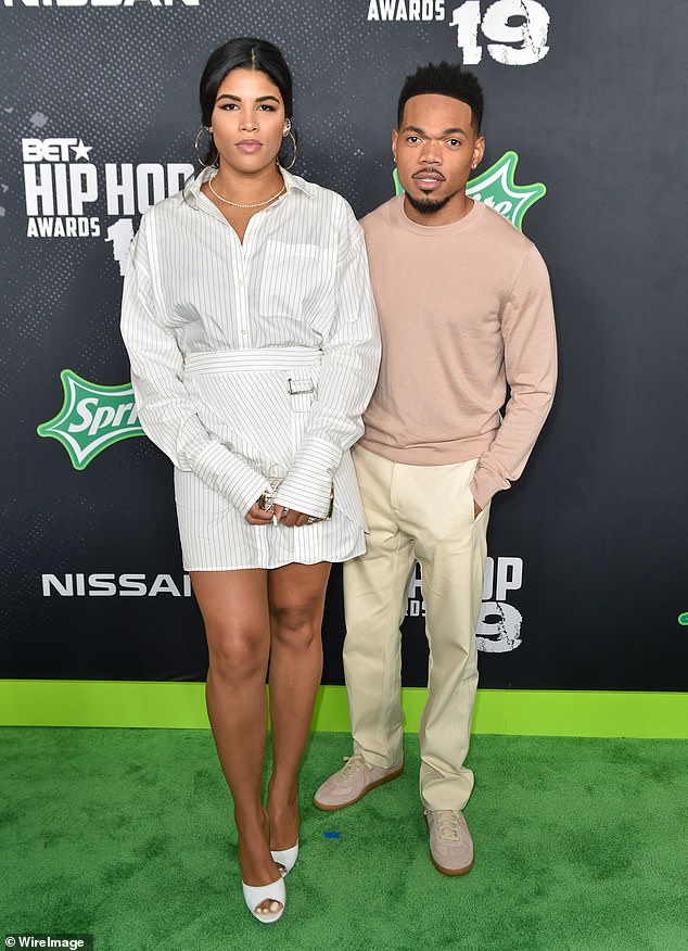 The rapper and his ex-wife, both 31, filed legal documents in Cook County, Illinois, confirming to the court that they had reached an agreement to finalize their split on Thursday, according to TMZ; (seen in 2019)