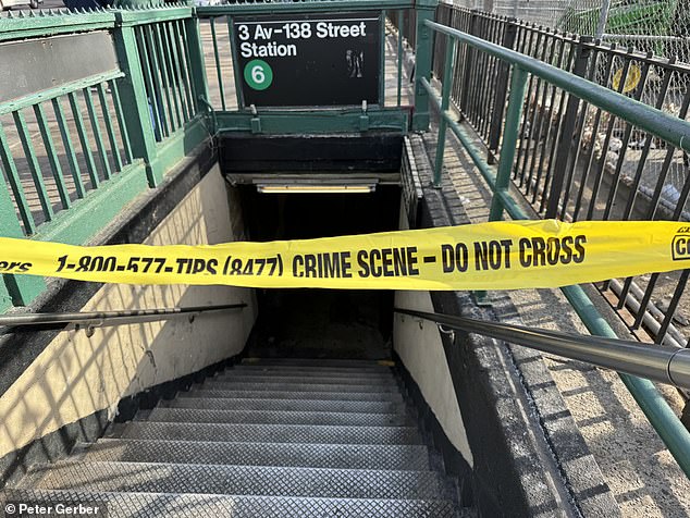 Caleb Rijos was standing outside the Mitchell Houses at Mott Haven on East 138th Street in Manhattan when he was stabbed twice in the chest around 9:25 a.m. on January 10.