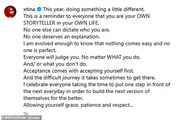 Captioning a video montage that began with various social media comments people have left on her posts — including speculation about her recent weight loss — she wrote in part, “No one deserves an explanation. I am educated enough to know that nothing comes easy and that no one is perfect'