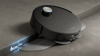 Dreame X50 Ultra Complete robot vacuum cleaner that climbs a high threshold