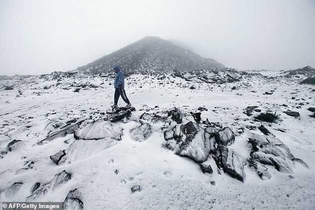 Although experts have known about these volcanoes for years, researchers recently discovered that the interaction between volcanic activity and the melting of surface ice creates a 