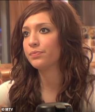 Farrah is pictured during the early days of MTV's Teen Mom